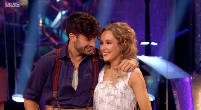 Rose en Giovanni op Strictly Come Dancing