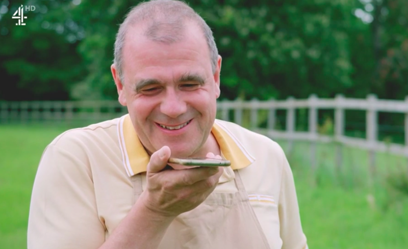 Ο Jurgen στο The Great British Bake Off 2021