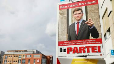 Parodijska skupina Die Partei je osvojila nemške volivce