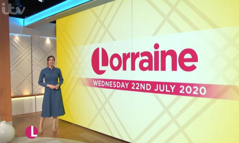 Christine Lampard su Lorraine ITV