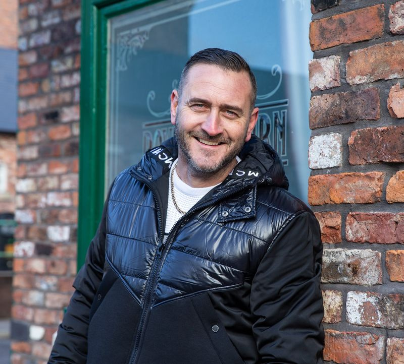 Will Mellor kaip naujasis Coronation Street baddie Harvey