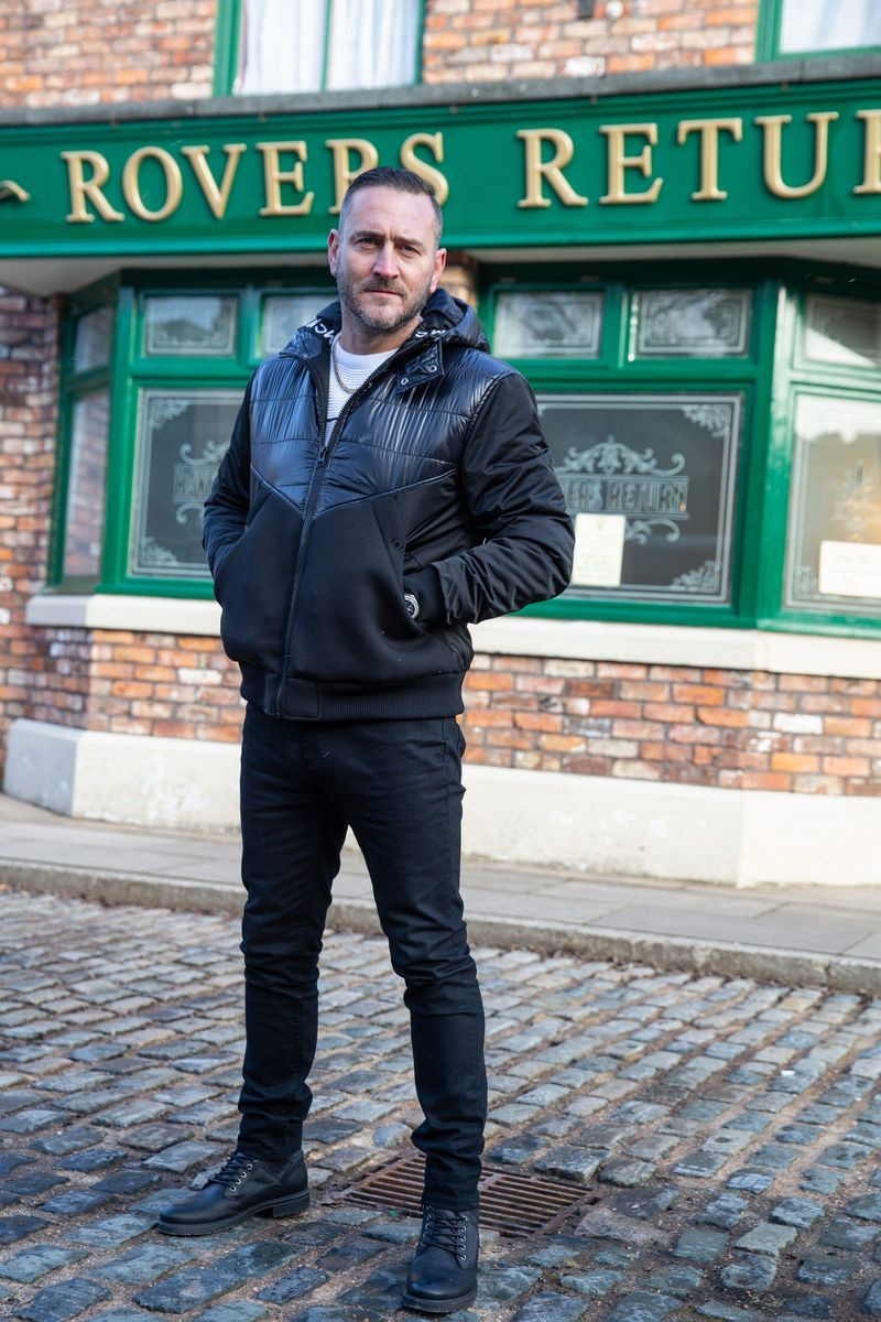 Will Mellor priešais „The Rovers“ kaip Karūnavimo gatvės naujokas Harvey