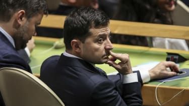 Volodymyr Zelensky, Ucraina