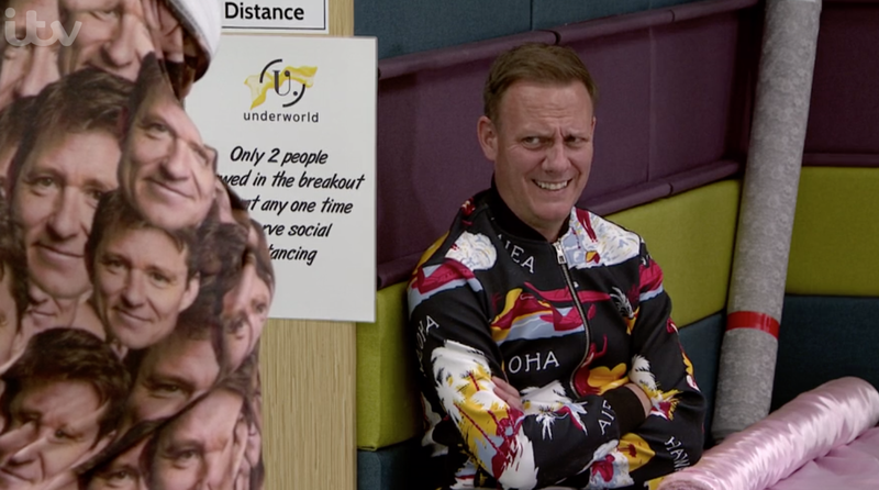 Η κουβέρτα Mary and Ben Shephard Coronation Street