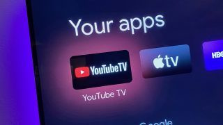 GoogleTVのYouTubeTVアプリ