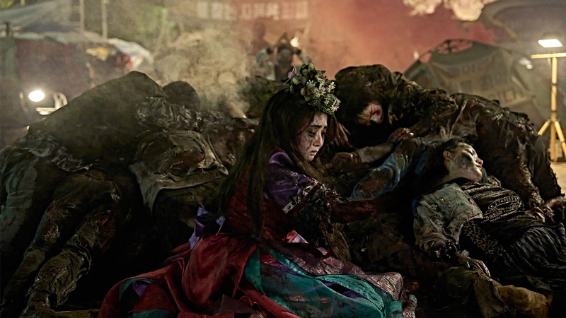   Hellbound säsong 2 på Netflix.