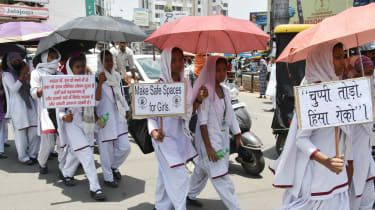 India protestovala proti znásilneniu