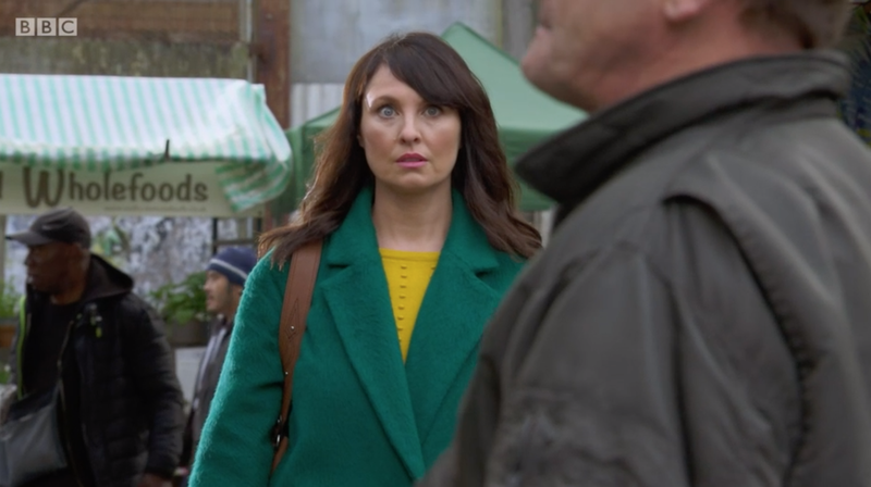 Billy discute con Jay en EastEnders