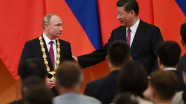 Si Ťin-pching prohlásil, že Vladimir Putin je jeho „nejlepší přítel“