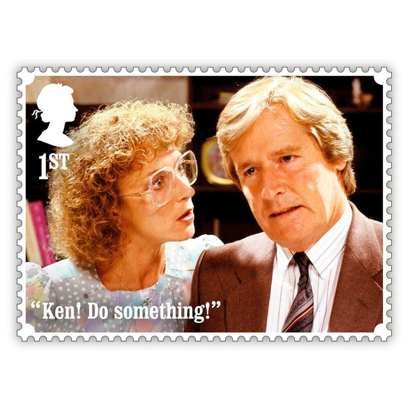 DeirdreとKenがそれぞれのスタンプに登場します（写真：RoyalMail）