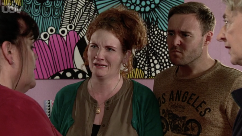 Fiz, Tyrone και Jade στην Coronation Street