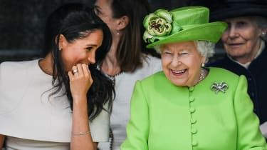 Kraljica in Meghan Markle