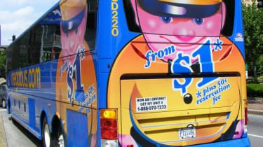 Η Megabus απαγορεύτηκε να διαφημίζει θέσεις «από 1 £».