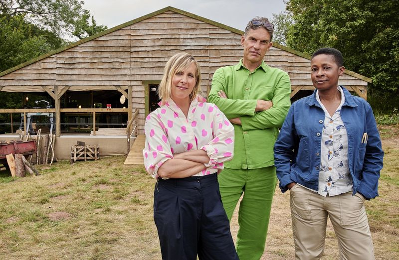 TV heute Abend Mel Giedroyc mit Helen Welch und Alex de Rijke.