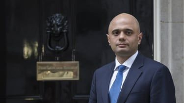 Sajid Javid na Downing Street
