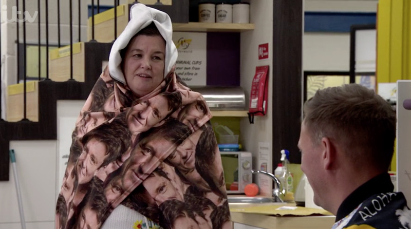 Η κουβέρτα Mary and Ben Shephard Coronation Street