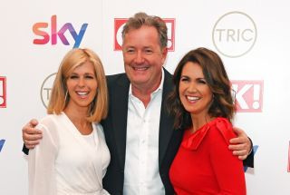 Kate Garraway, Piers Morgan ja Susanna Reid.