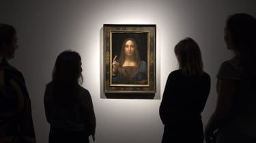 Salvator Mundi na ogled v Christiesu leta 2017