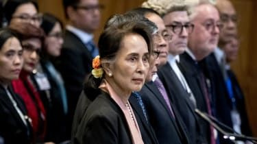 Aung San Suu Kyi, Mjanmarsko, ICJ