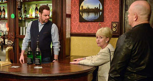 Peggy en Mick in EastEnders