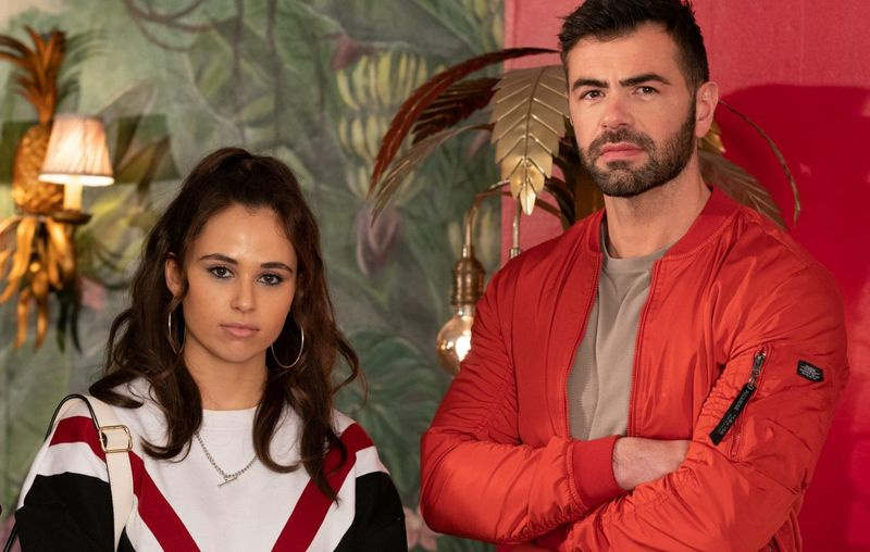 Sylver McQueen ja tytär Cher Hollyoaksissa