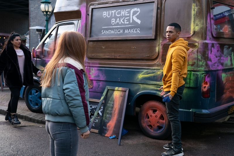 Keegan Butcher Baker e Tiffany Butcher Baker a EastEnders