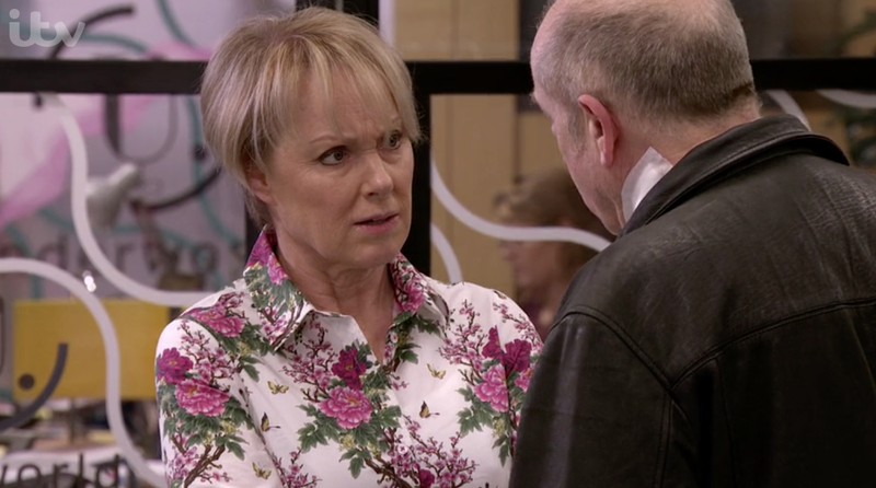 Sally ja Geoff Coronation Street ITV