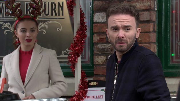 Coronation Street David rozmawia z Daisy