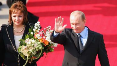 Vladimir Putin in njegova zdaj že bivša žena Ljudmila Putina