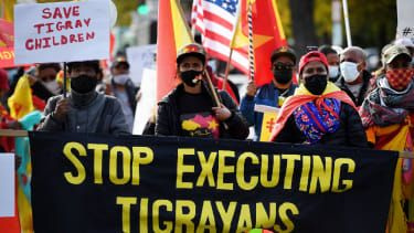 Tigray-protest i USA