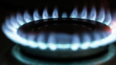 Gasskomfyr flamme