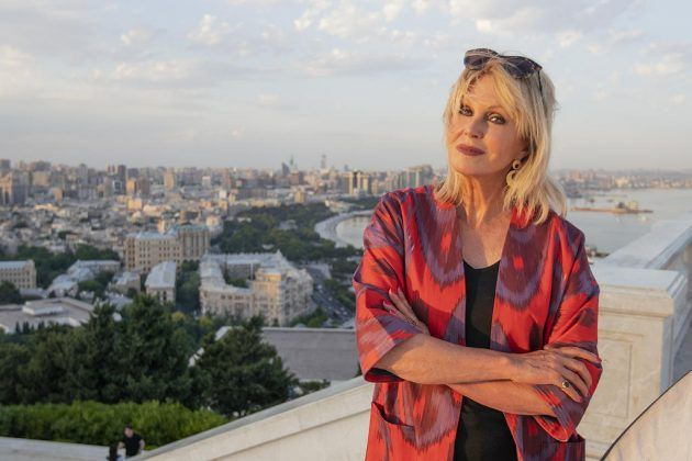 TV hoje à noite Joanna Lumley