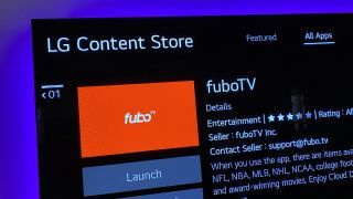 FuboTV er nå tilgjengelig på LG smart-TVer