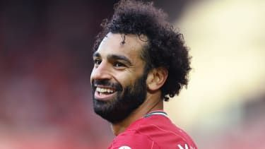 Útočník Liverpoolu a Egypta Mohamed Salah