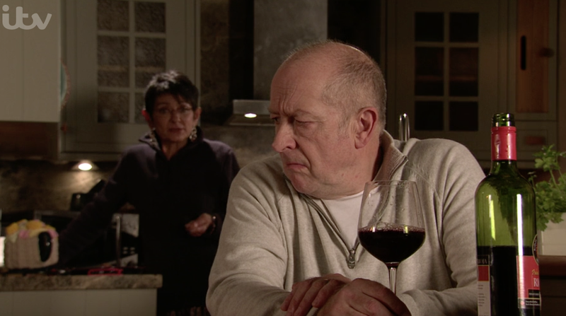Ο Geoff και η Yasmeen από το Coronation Street ITV