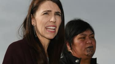 Jacinda Ardern kartu su užsienio reikalų ministre Nanaia Mahuta