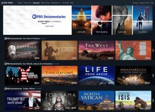 „Amazon Prime Video Channels“ gauna savo PBS dokumentinių filmų kanalą