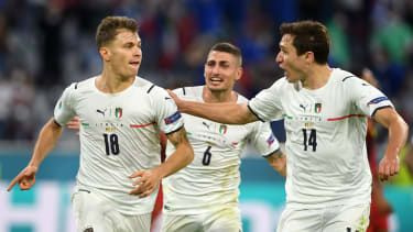 ニコロバレッラがベルギーに2-1で勝利し、イタリアの最初のゴールを決めました