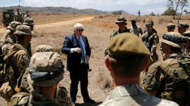 Boris Johnson w Kenii