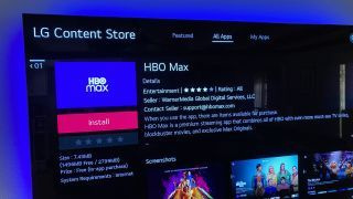 LGスマートTVのHBOMax