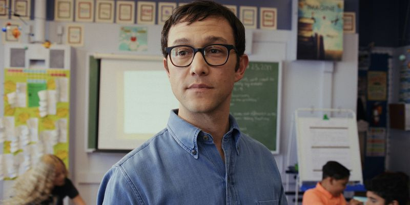Televiziunea în seara asta, Jospeh Gordon-Levitt joacă rolul profesorului, domnul Corman.