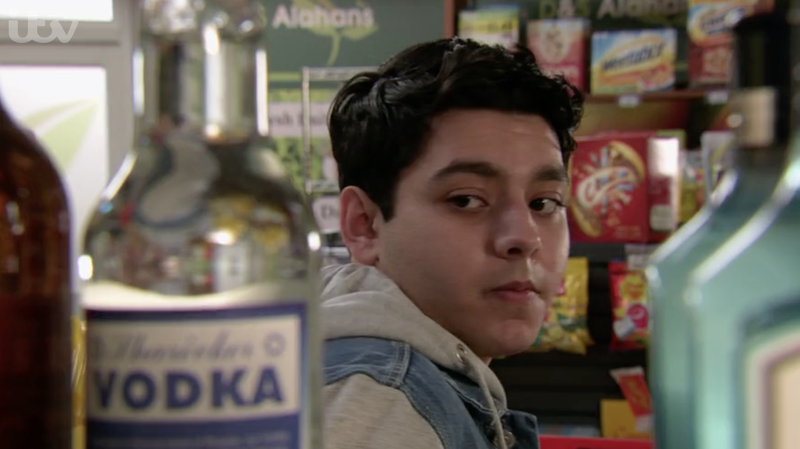 Aadi Alahan ITV Coronation Street