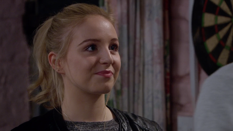 Emmerdale Belle in Jamie ITV