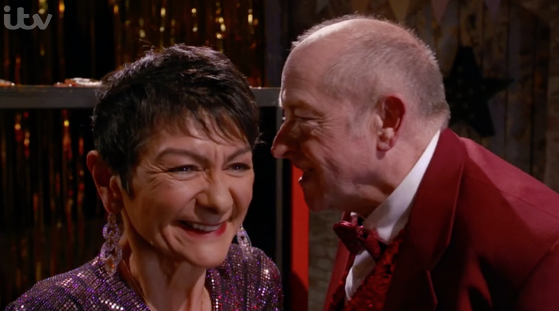 Geoff in Yasmeen iz Coronation Street ITV