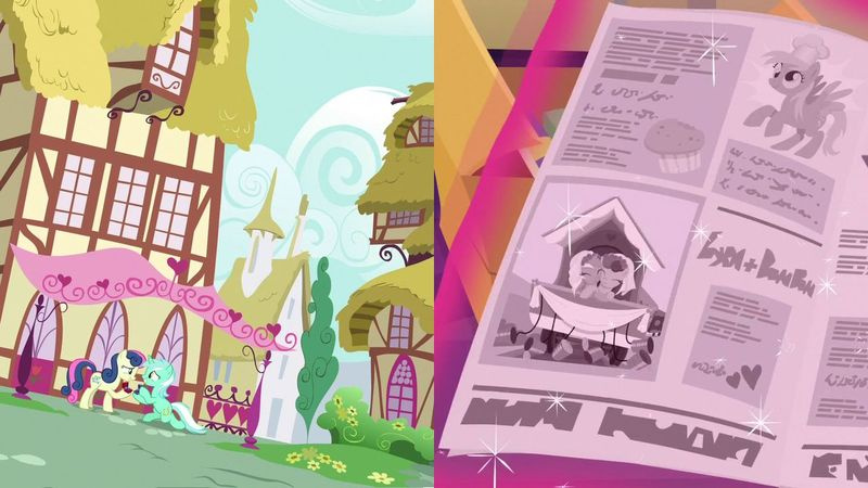 Mlp Fim Lyra Bon Bon Sweetie Drops Married