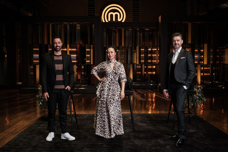 TV Tonight Os jurados do MasterChef Australia.