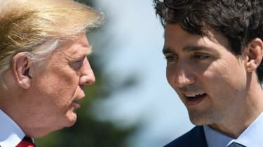 Čo sa pokazilo medzi Donaldom Trumpom a Justinom Trudeauom na G7?