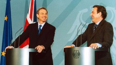 Tony Blair og Gerhard Schröder