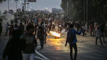 Warum protestieren Studenten in Indonesien?