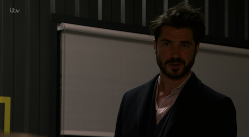 Carla og Adam Coronation Street